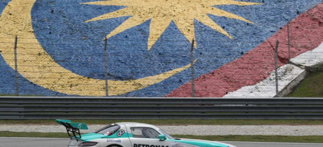 SLS AMG GT3 weiter auf Erfolgskurs: SLS AMG GT3 mit Doppelsieg beim Malaysia Merdeka Endurance Race (MMER)