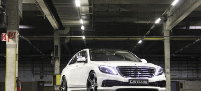 S wie "speziell":  S-Klasse Tuning (W222) von Carlsson: Der Tuner stellt neues Individualprogramm für die neue S-Klasse von Mercedes-Benz vor