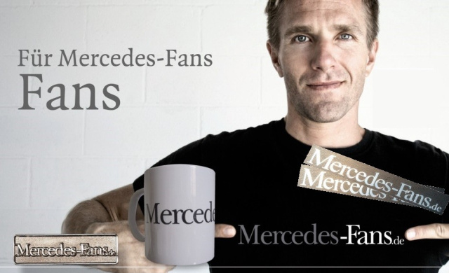 Das gelingt Ihnen ganz bestimmt mit dem großen Mercedes-Fans.de Fan-Paket.