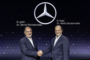 Mercedes-Benz Aufsichtsrat: Auf Pischetsrieder folgt Brudermüller: Warme Dusche zum Abgang für scheidenden Oberaufseher