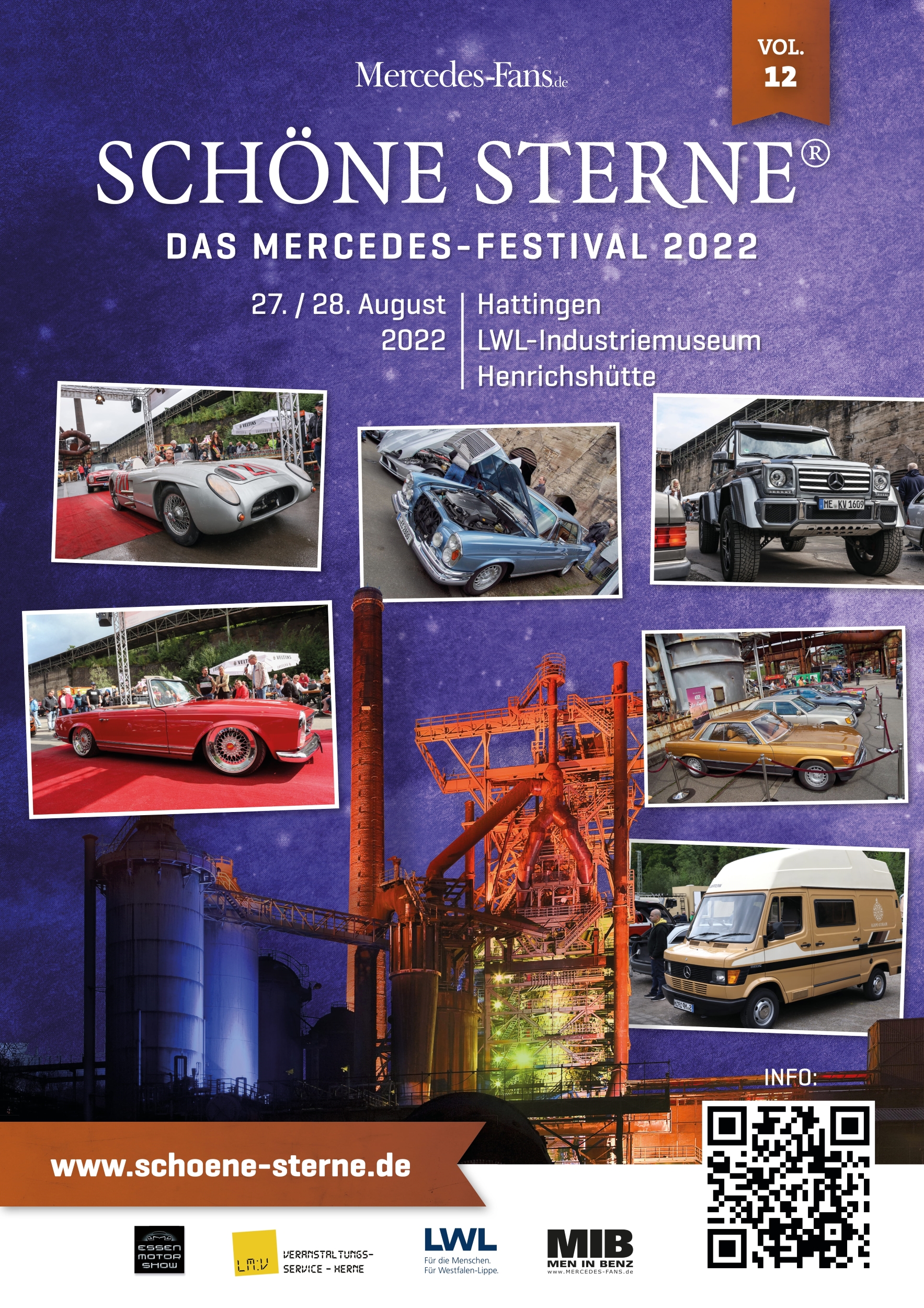 SCHÖNE STERNE® 2022: Save the Date: 12. Mercedes-Festival SCHÖNE STERNE® am  27./28. August 2022 in Hattingen/Ruhr - News - Mercedes-Fans - Das Magazin  für Mercedes-Benz-Enthusiasten