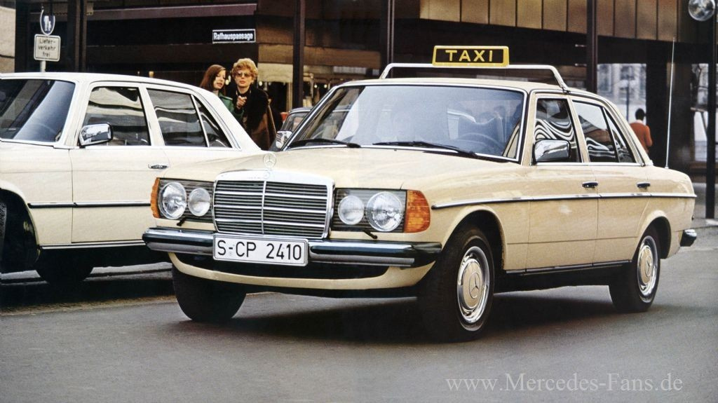 MercedesBenz Baureihen W 123 der Souveräne mit Stern