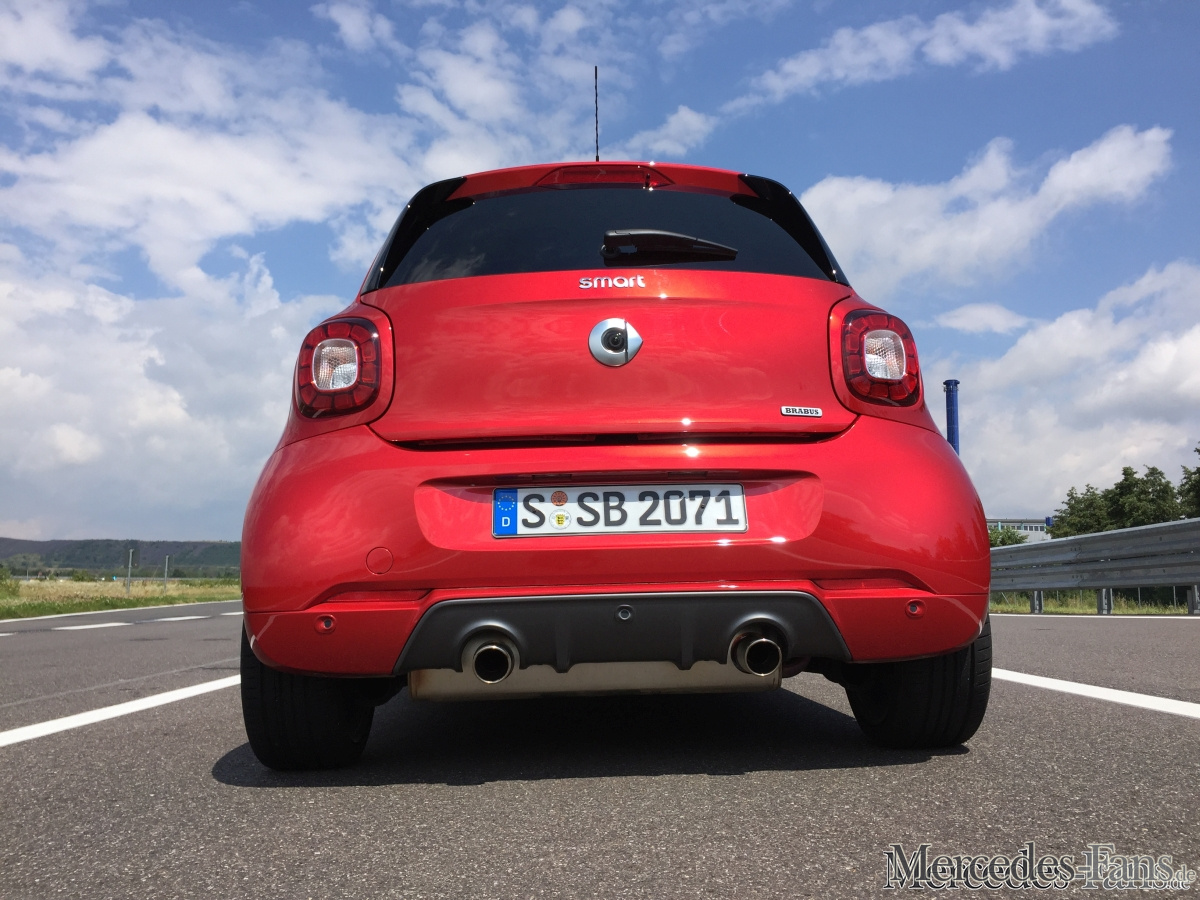 Fahrbericht smart Brabus forfour: Mercedes-Fans.de fährt den neuen