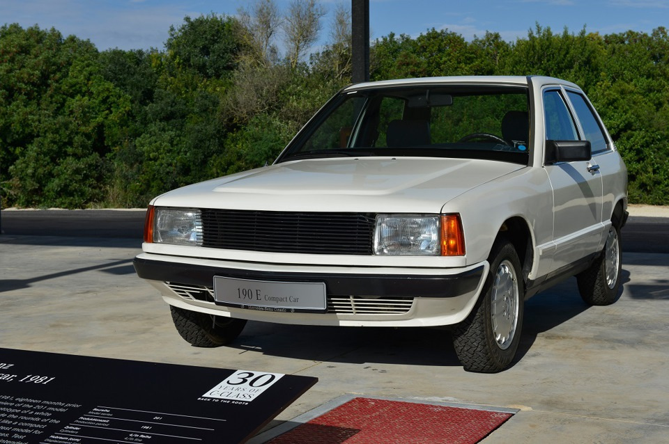 Das Konzept eines Stadtwagens 1981 MercedesBenz 190 E