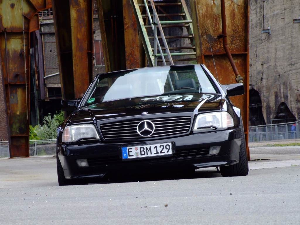 Black Beauty: Schön und schnell: 95er Mercedes-Benz Sl 500 ...