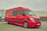 Rot und rassig: Sportiver Mercedes-Benz Sprinter lang von Hartmann Tuning : VANSPORTS macht den langen Sprinter fit