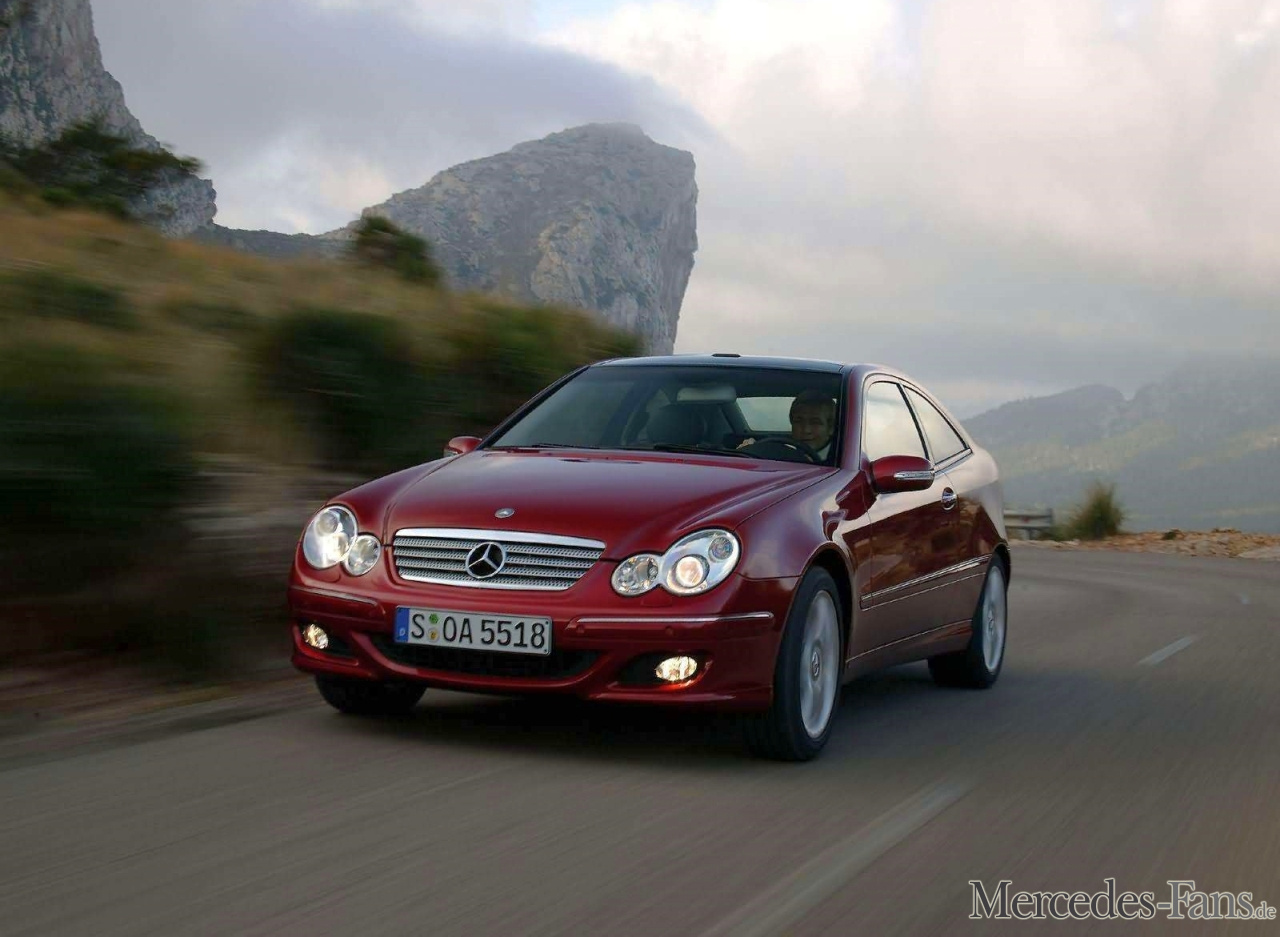 Mercedes-Benz Baureihen: C-Klasse Coupé (CL 203): Das sportliche