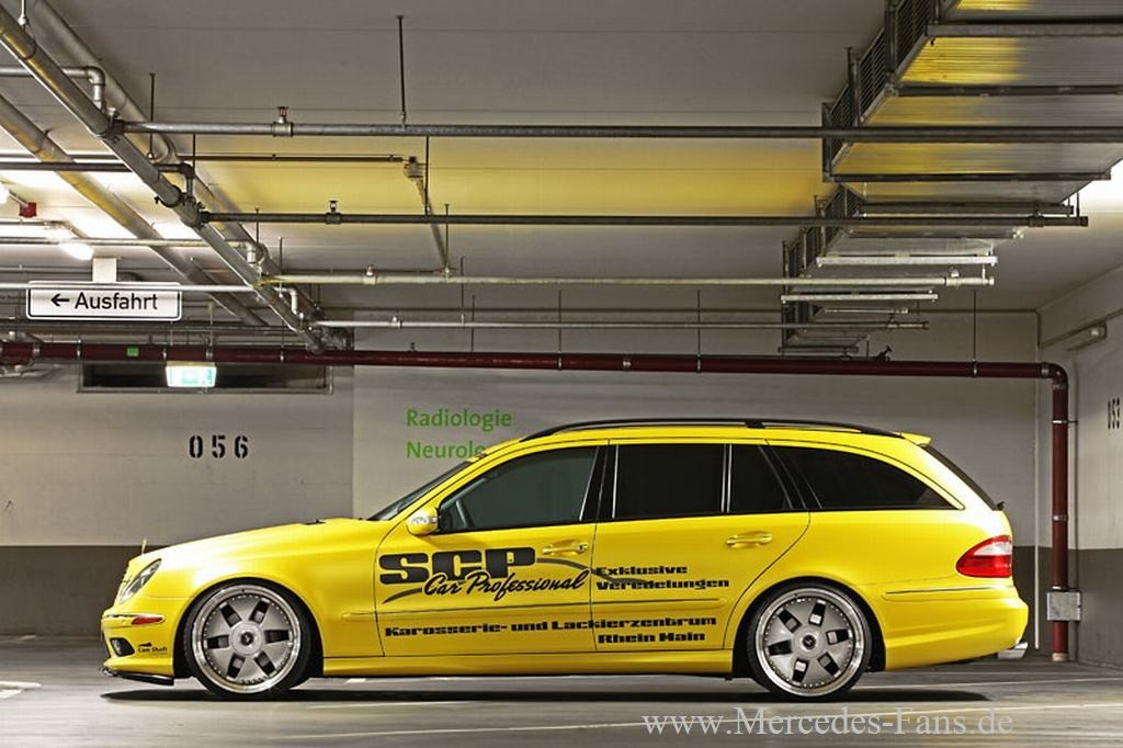 Mach mir den AMG“ Mercedes T-Modell-Tuning:: W211 von Schulz Car  Professional - Fotostrecke - Mercedes-Fans - Das Magazin für Mercedes -Benz-Enthusiasten