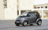 smart fortwo 2012: der neue Look: Schwerpunkt der Modellpflege liegt auf Exterieur 
