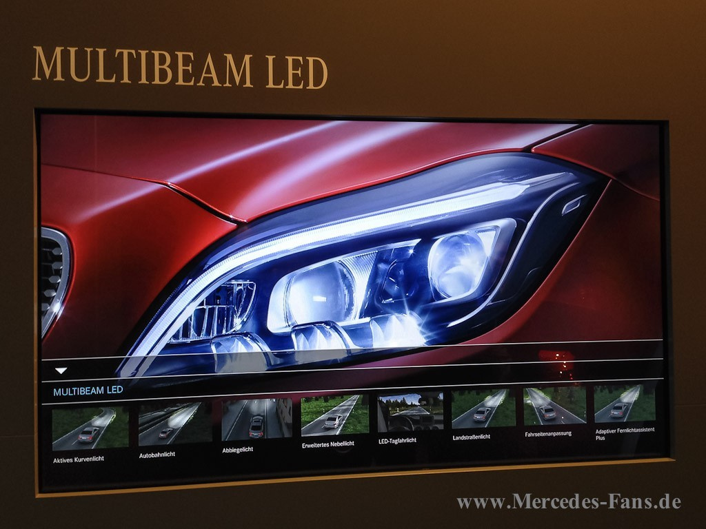 Multibeam LED-Scheinwerfer, Mercedes