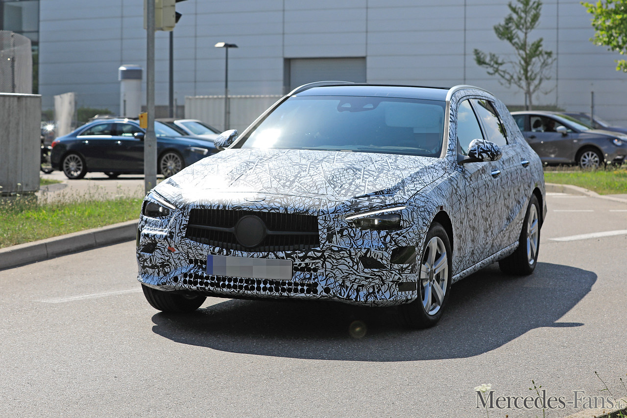 2021 Mercedes-Benz C-Klasse Kombi Prototyp: Erstmals ...
