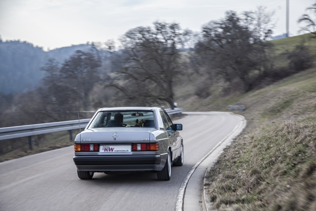 Zubehör Mercedes-Benz 190 (W201): Neues für den Baby-Benz W201:  Gewindefahrwerk von KW Klassik - Fotostrecke - Mercedes-Fans - Das Magazin  für Mercedes-Benz-Enthusiasten