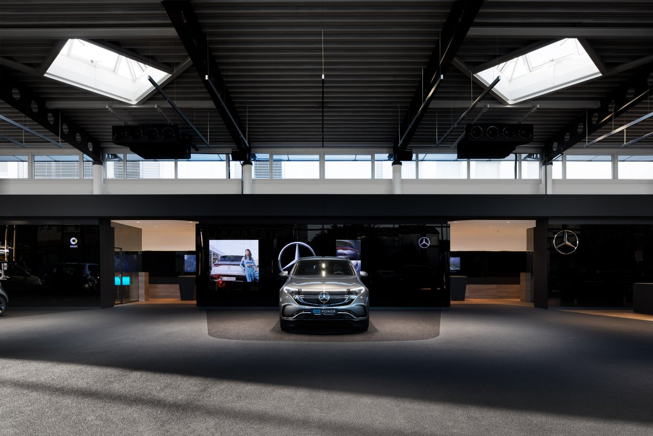 Mercedes Autohaus Kunzmann Wir gestalten die Zukunft Umbau der neu gestaltete Erlebniswelt 