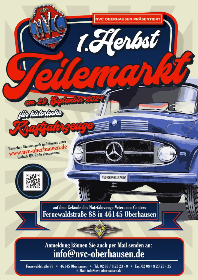 1. Herbstteilemarkt für historische Nutzfahrzeuge