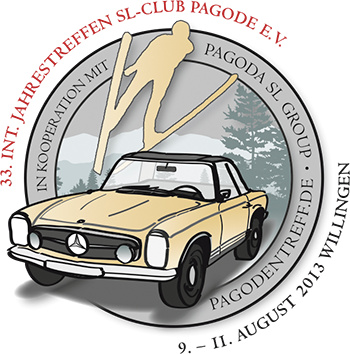 33. Internationales Jahrestreffen des Mercedes-Benz SL-Club Pagode