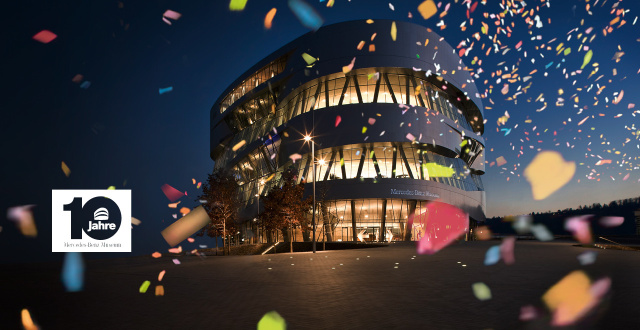 10. Geburtstag Museum und Mercedes-Benz Niederlassung Stuttgart