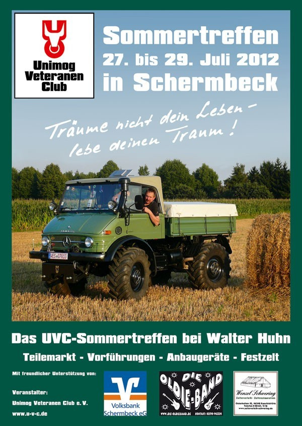 Sommertreffen des Unimog Veteranen Club (UVC)