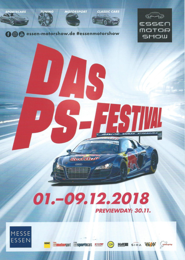51. Essen Motor Show Samstag, 1. Dezember 2018 Messe Essen // Essen Termin MercedesFans