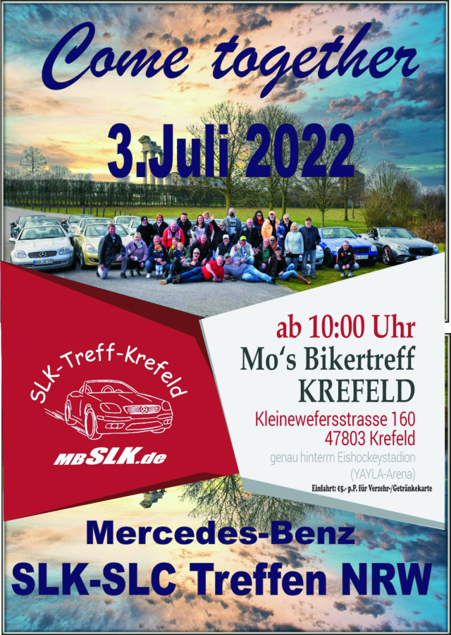 Come together Mercedes Benz SLK-SLC Treffen NRW
