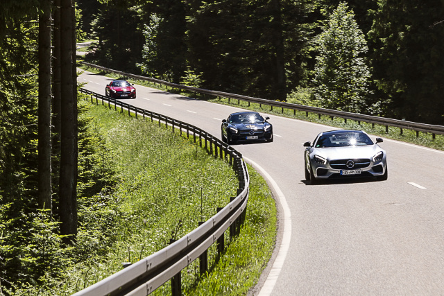 Erstes AMG GT & SLS Treffen Nord-im Schwarzwald
