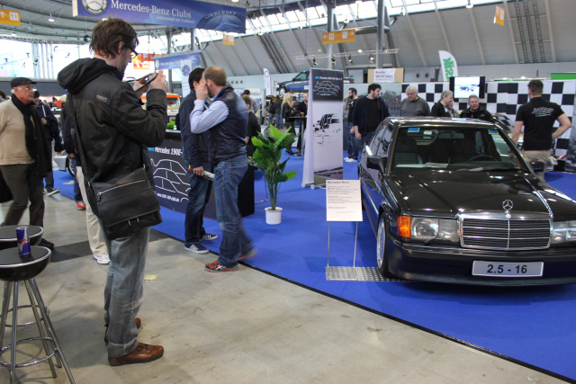 Mercedes 190E-16v Club e. V. auf der RETRO Classics 2015 in Stuttgart