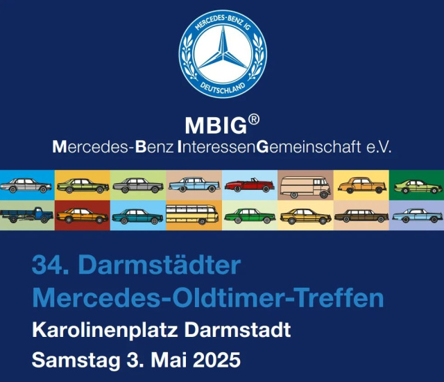 34. Darmstädter-Mercedes-Oldtimer-Treffen