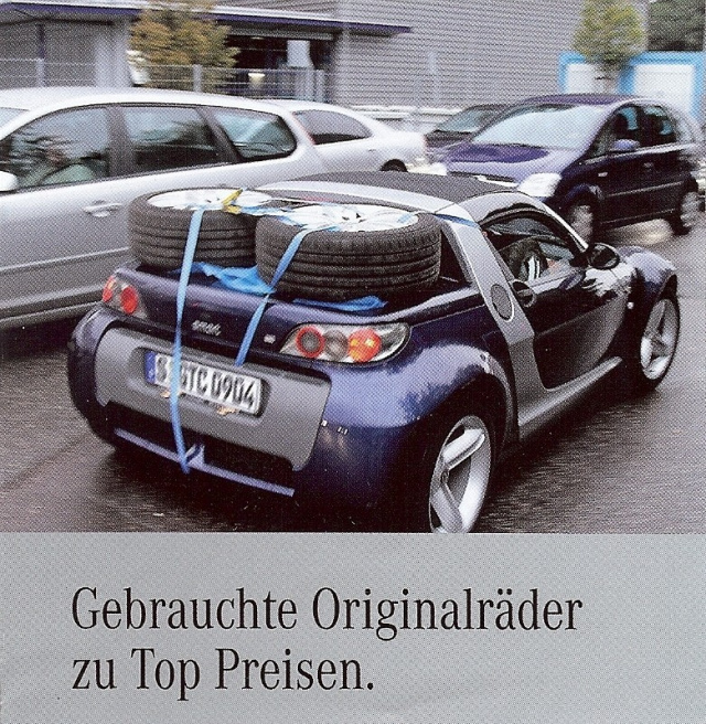 Räderabverkauf Mercedes-Benz Gebrauchtteile Center