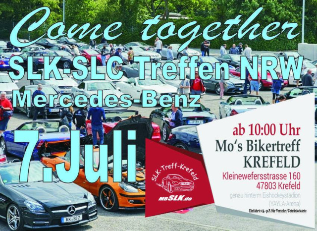 Come together Mercedes Benz SLK-SLC Treffen NRW