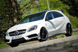 Kleiner Kraftprotz: Mercedes A45 AMG (W176): 2015er A-Klasse trumpft dank 360 PS groß auf