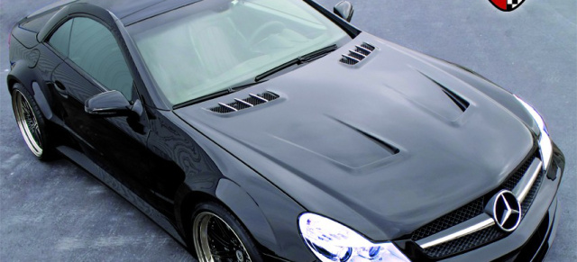 BLACK SAPHIR  Mercedes-Benz SL-Edel-Tuning: Neuer "Black Series"-Look für den R230