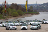 Mercedes-Benz und smart setzen SWR3-Land unter Strom: Der Stuttgarter Automobilhersteller Daimler nimmt mit einer Elektro-Großflotte an der Tour SWR3  Drei Tage unter Strom teil