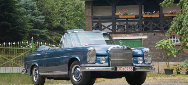 Schöner Mercedes Oldtimer oder eine reife Leistung! : 66er Mercedes-Benz W111: 250SE Cabriolet perfekt restauriert