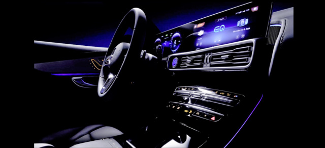 Mercedes-Benz EQC‭ : 3.‭ ‬offizieller EQC Teaser-Video:‭ „‬Mystic Interior‭“