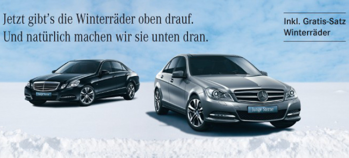 Gratis Winterrader Bei Junge Sterne Niederlassung Rhein Ruhr Mit Winterangebot News Mercedes Fans Das Magazin Fur Mercedes Benz Enthusiasten