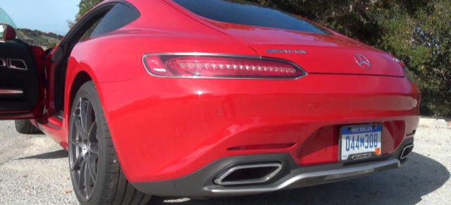 Trio infernale: Drei Mercedes-AMG GT S lassen es krachen (Video): Der neue AMG-Sportwagen wie er klingt und kracht