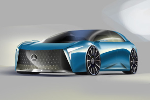 Mercedes von morgen: „Mercedes-Benz TLA“: Könnte so eine vollelektrische A-Klasse ausschauen?