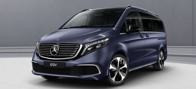 Mercedes-Benz Sondermodelle: Sondermodell EQV und V-Klasse EDITION 2023 erhältlich