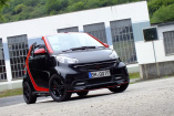 Black & Kecker (Smart 451): 2013er Fortwo Cabriolet in Schwarz und Chic