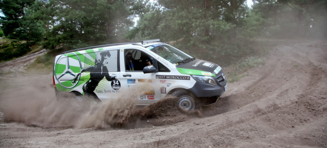 Tracktest Mercedes-Benz Vito Rallye : Der kommt überall durch!