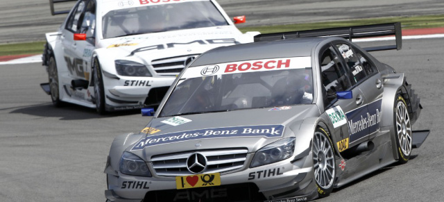 DTM Nürburgring:  Bruno Spengler siegt für Mercedes!: Dritter Dreifachsieg für die C-Klasse - Vier Mercedes-Benz Fahrer auf den ersten vier Plätzen der Meisterschaft
