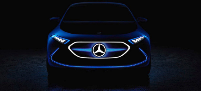 IAA 2017: Mercedes-Benz Premiere: Erstes Teaservideo vom Mercedes EQ A Concept Car