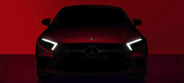 Mercedes-Benz CLS 2018: 1.  offizielles Teaser-Bild vom neuen Mercedes-Benz CLS (C257)