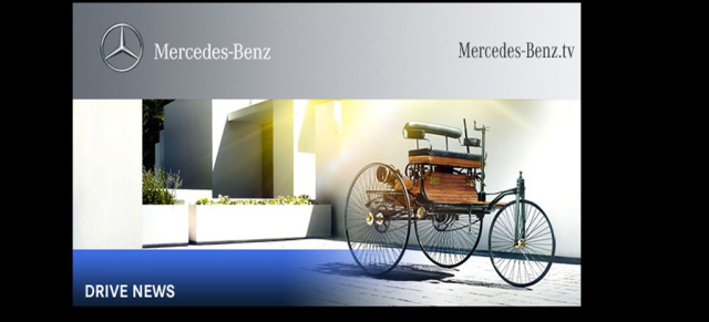 Jetzt aktuell auf Mercedes-Benz.tv: UNESCO ehrt Motorwagen-Patent: