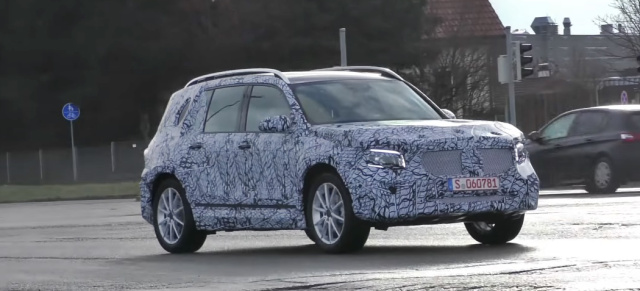 Mercedes-Benz Erlkönig erwischt: Star Spy Shot Video: Aktuelle Bilder vom Mercedes-Benz GLB