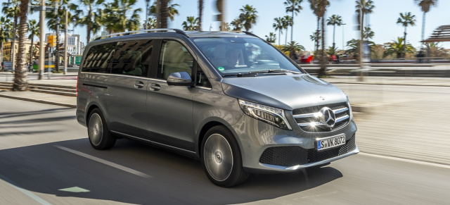Fahrbericht: Mercedes-Benz V-Klasse V 300d: Die "große" V-Klasse mit 2 Liter Diesel im Test!