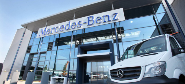 Schwere Sterne: Neues Nutzfahrzeug-Zentrum in Bremen: Gebündelte Nutzfahrzeugkompetenz von Mercedes-Benz