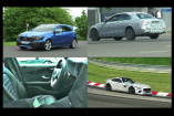 Phantastische Vier: 4 frische Mercedes Erlkönig Videos: Vier Prototypen mit Stern im Video