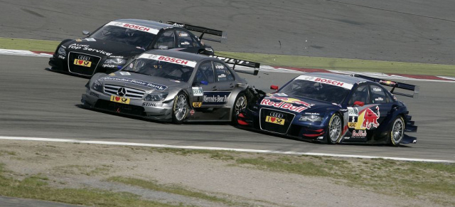 DTM: Audi siegt am Ring: Jamie Green  bester Mercedes-Benz-Fahrer auf Platz fünf -  Mercedes verliert DTM Führung.
