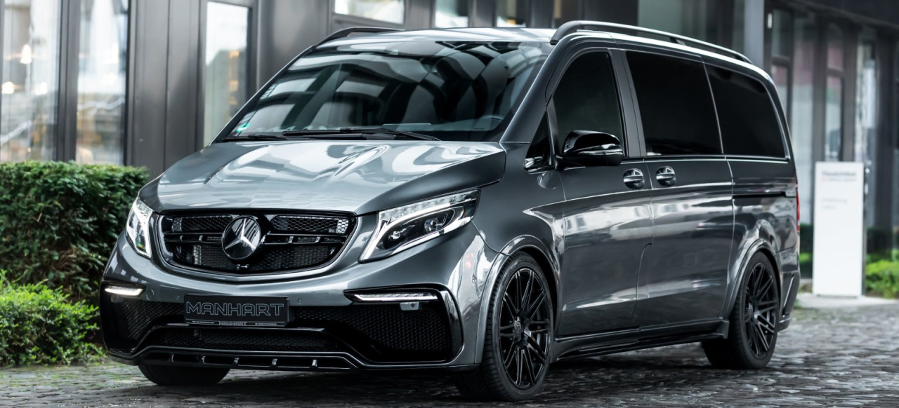 Mercedes V-Klasse-Tuning von MANHART: MANHART V‭ ‬350:‭ ‬Sportliche Optik und‭ ‬280‭ ‬PS für die Großraumlimousine