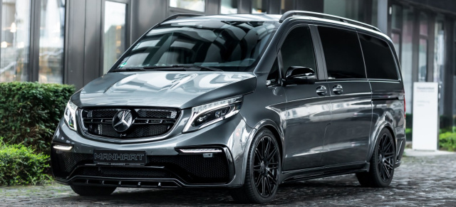 Mercedes V-Klasse-Tuning von MANHART: MANHART V‭ ‬350:‭ ‬Sportliche Optik und‭ ‬280‭ ‬PS für die Großraumlimousine